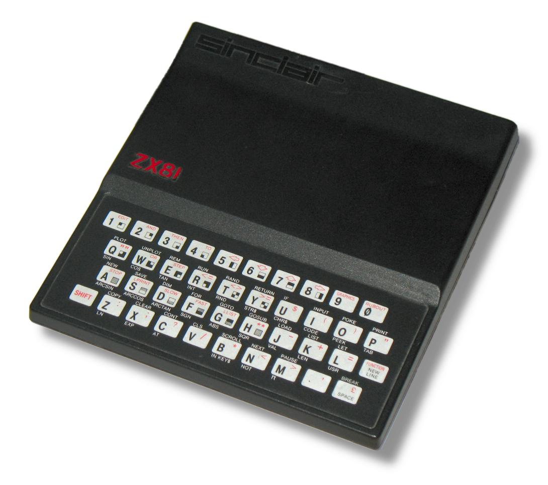 Een ZX-81 (bron: Wikipedia)